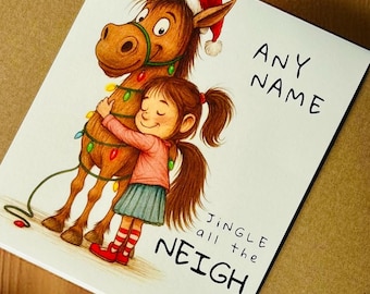 Custom Horse Treat Box – Personalised Christmas Treats for Horses and Ponies