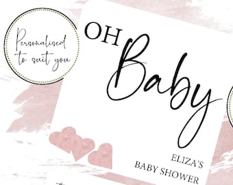 Plantable Seed Heart Baby Shower Favors: Personalized Keepsake