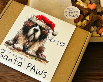 Custom Dog Biscuit Box – Personalised Treats for Dogs of Any Breed