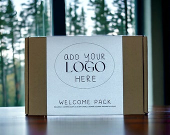 Custom Logo Cleaning Welcome Pack: Hospitality Guest Supplies