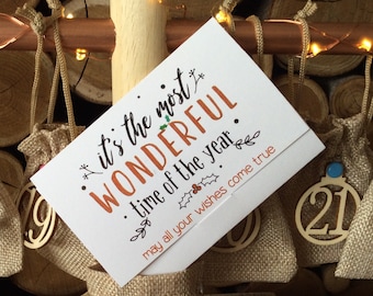 Christmas Scratch Card Wallet: Secret Santa Gift