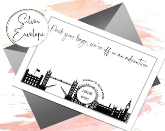 Scratch Off Surprise Trip Card: London Holiday Reveal