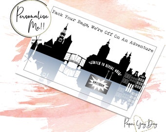 Surprise Trip Scratch Card: Personalized Travel Reveal