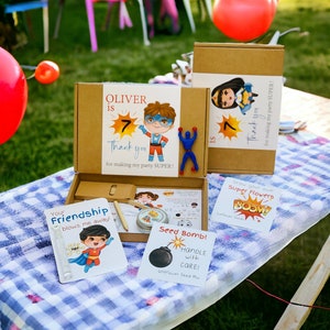 Childrens Party Favor Idea - Superhero Party Gift  - Pass the Parcel Prize  - Grow Your Own Seeds Birthday Party Favours - Kids Party Gifts