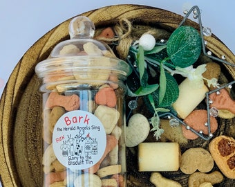 Personalized Dog Treat Jar – Yappy Christmas Gift Box