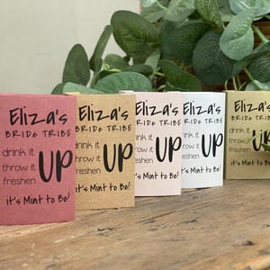 Custom Hen Party Favours Bridal Shower Idea Bride Tribe Favor Party Bag Gift Filler Personalised Hen Do Present