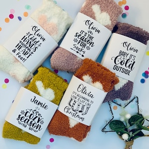 Cosy Socks, Cozy Sock, Winter Socks, Slipper Sock Gifts, Stocking Fillers, Socks, Festive Socks, Festive, Fluffy Socks, Easter Idea