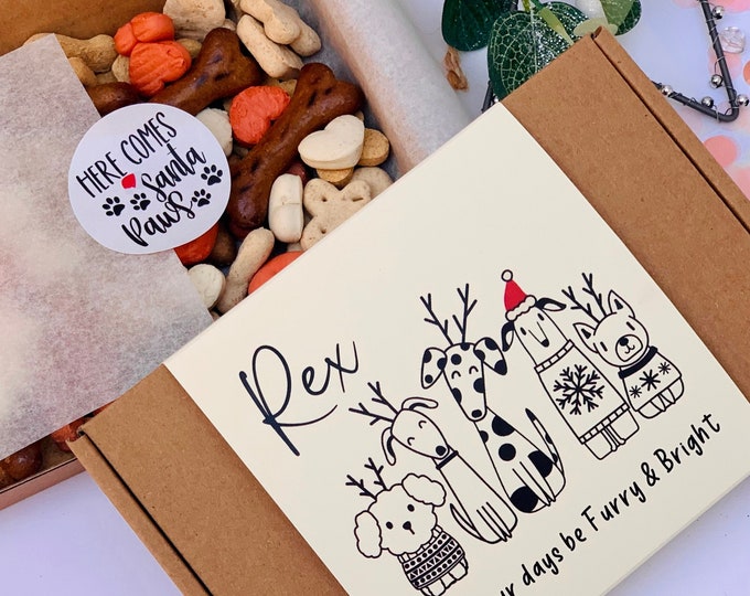 Christmas Dog Scarf With Pompom Available in 4 Colour - Etsy UK