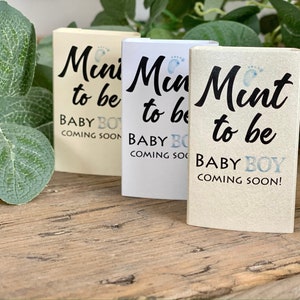 Personalised Pregnancy Announcement Idea Baby Shower Favours Custom Baby Boy Keepsake Baby Shower Favor Naming Day Gift  New baby