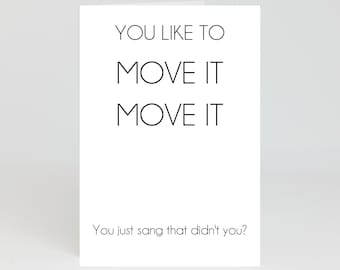 Funny New Home Card, Cheeky Moving House Gift