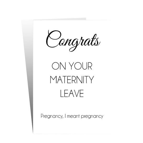 Pregnancy Card. Expecting a Baby card. New Baby Card. Funny Cheeky Rude Card
