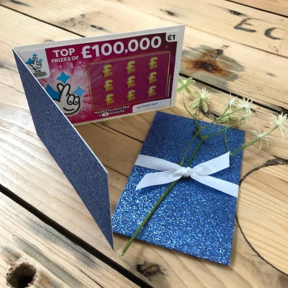 midnight blue scratch card holder wedding scratch card