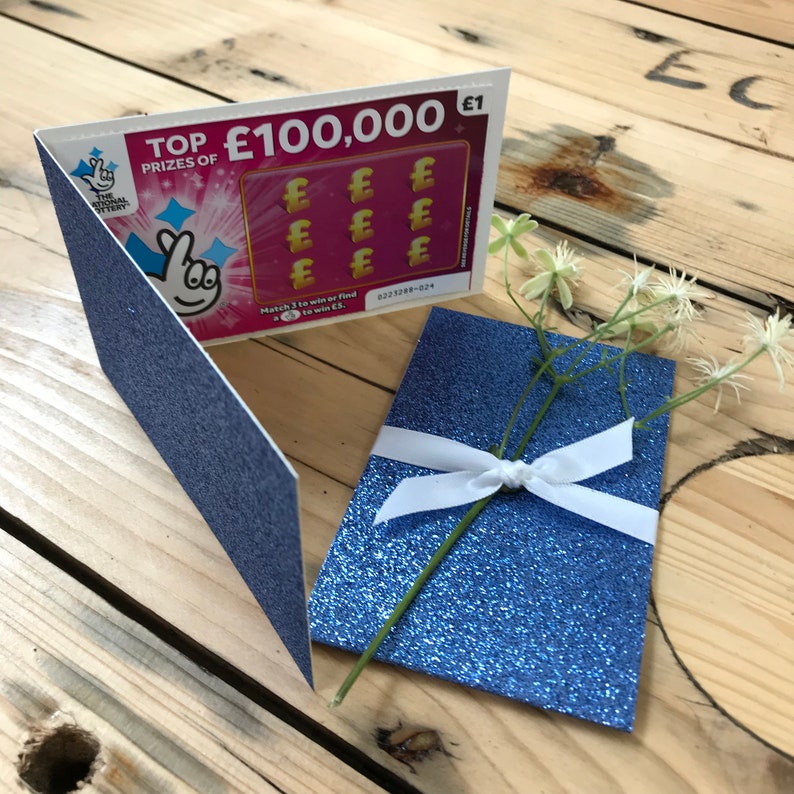 Midnight Blue Scratch Card Holder Wedding Scratch Card Favours Etsy