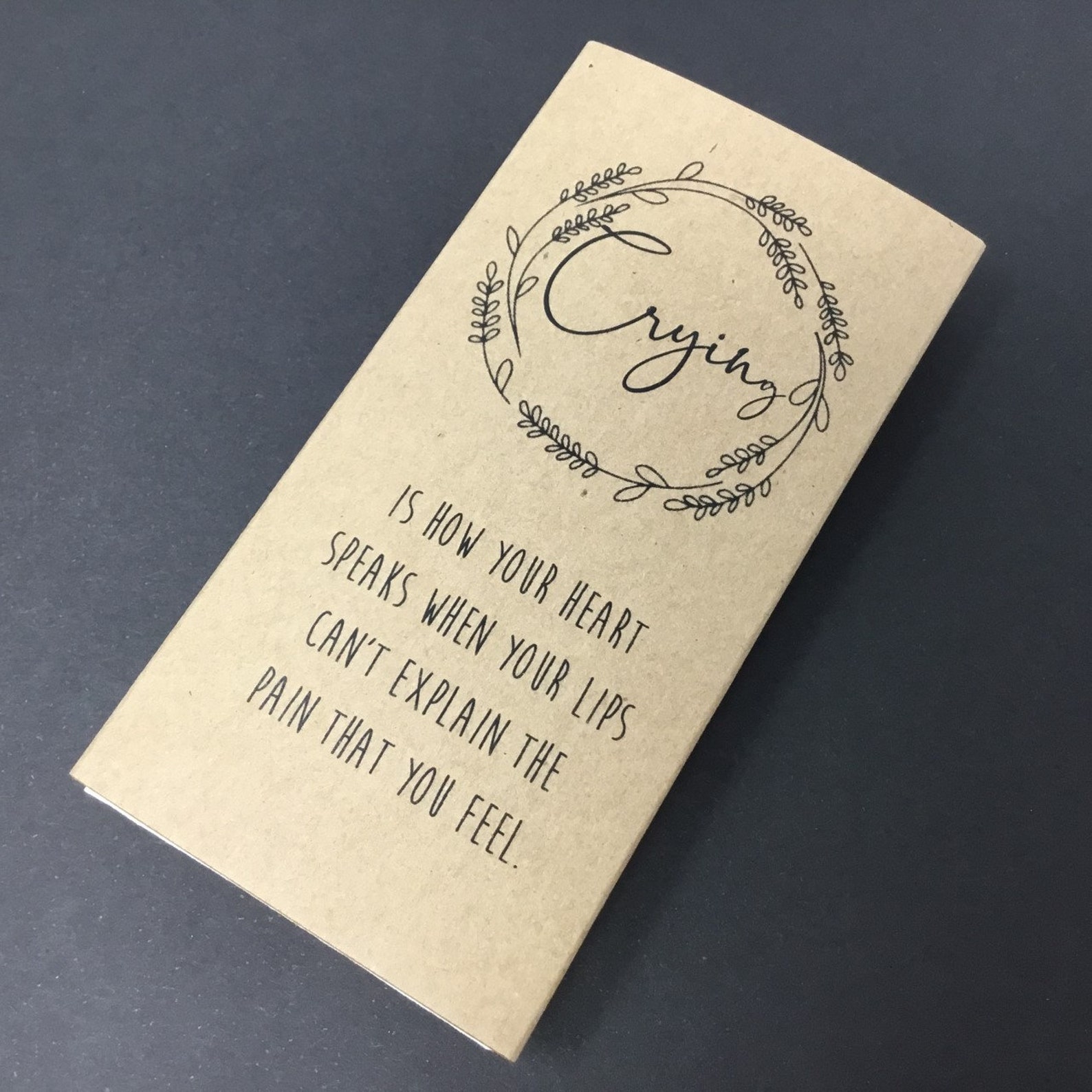 Funeral Favour. Funeral Tissue Sleeve. Tissues. Funeral Favor. Etsy