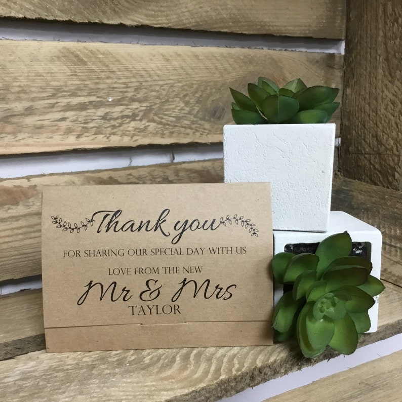 scratch card holder wedding favour idea lottery ticket