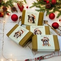ANY DOG BREED -Dog Christmas Gift - Personalized  Box Of Dog Treats - Dog Xmas Gift Box - Puppy Treats Doggy Christmas Present Doggy Treats