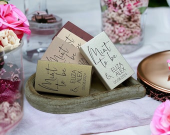 Personalized Wedding Tic Tac Favors: Mint To Be Sweets