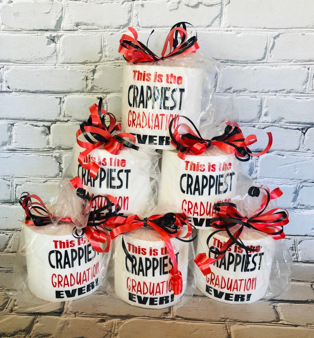 Graduation Gift; Crappiest Graduation; Toilet Paper Gift; Crappy Gift ...