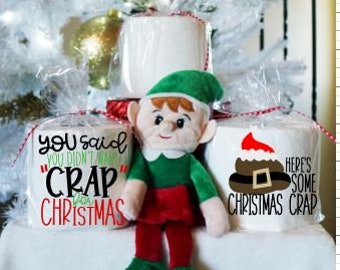 Crappy Gift; 2022 Christmas Gift; Christmas Gag Gift; Toilet Paper Roll; Toilet Paper Gift; Toilet Paper; Gift for Anyone; Christmas Party