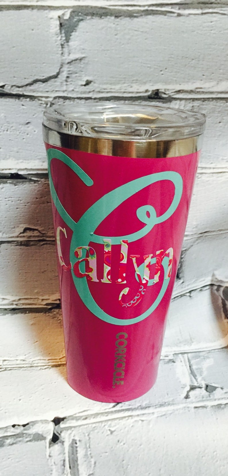 yeti cup with initials