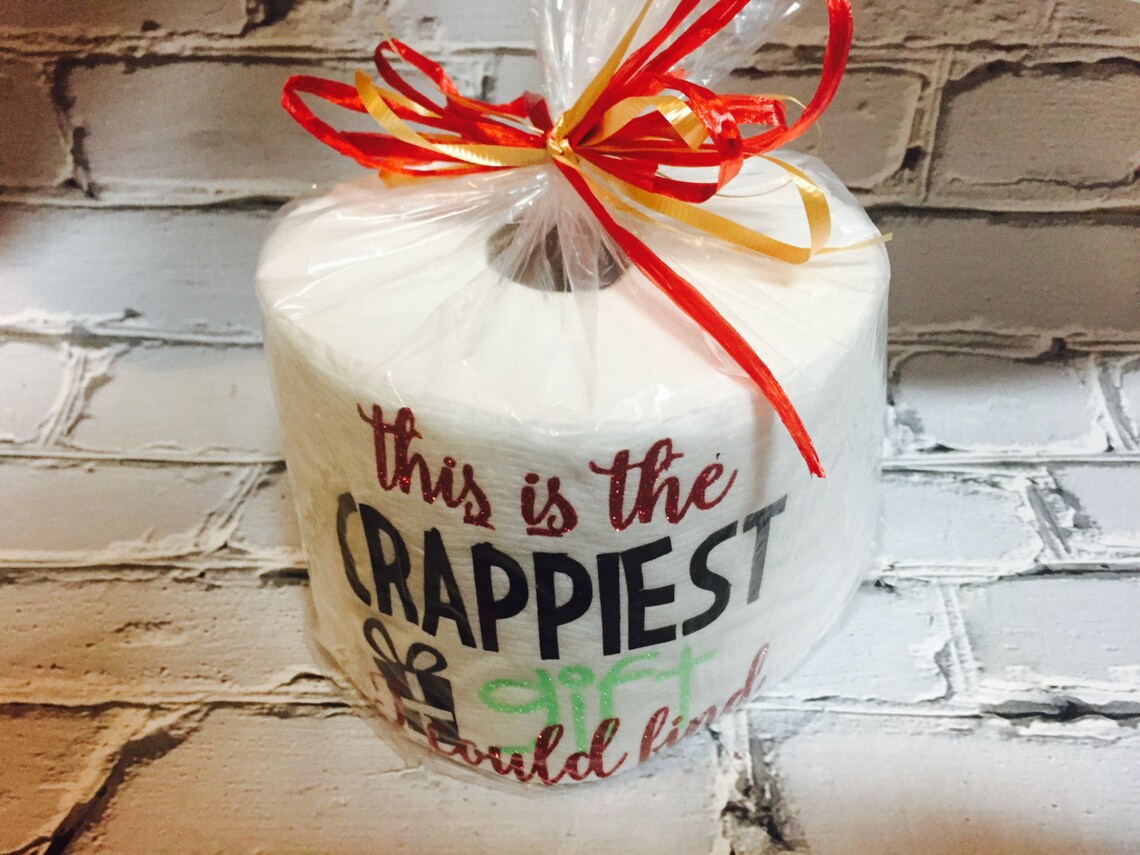Toilet Paper Gag Gift Round Robin Gift Funny Gift Birthday Etsy