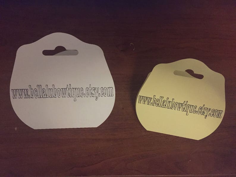 Cardstock Earring jewelry holder shipping display packaging Etsy