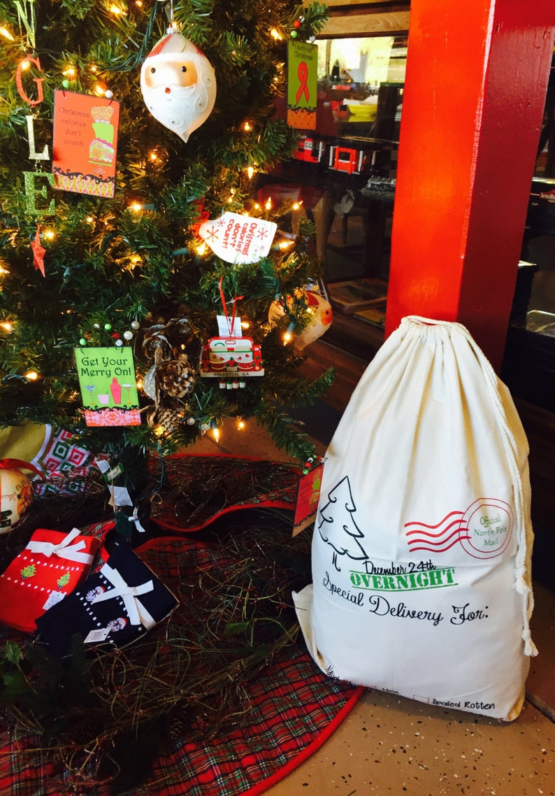 Personalized Sack Holiday Gift Sack Christmas Gift Sack - Etsy