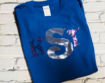 Camisetas personalizadas para adultos / Camisetas con brillos para adultos / Camisetas personalizadas unisex / Regalos personalizados / Camiseta Gildan personalizada / Regalo para mujer / Regalo para hombre