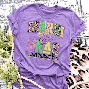 Mardi Gras Shirt | Mardi Gras Tee | Mardi Gras Party Tee | Mardi Gras Apparel | Bella Canvas Tee