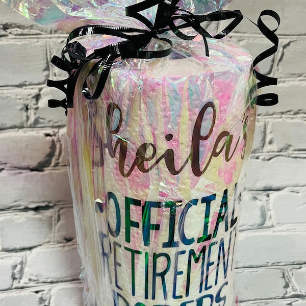 Custom Paper Towel Roll | Housewarming Gift | Gift for Mom | Retirement Gift | Paper Towel Roll | Personalized Paper Towels | Birthday Gift