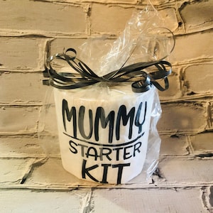 Halloween Gag Geschenk; Halloween Geschenk; Halloween Fun; Mumie Starter Kit; Knebel Geschenk; Toilettenpapierrolle; Halloween Party Favor;