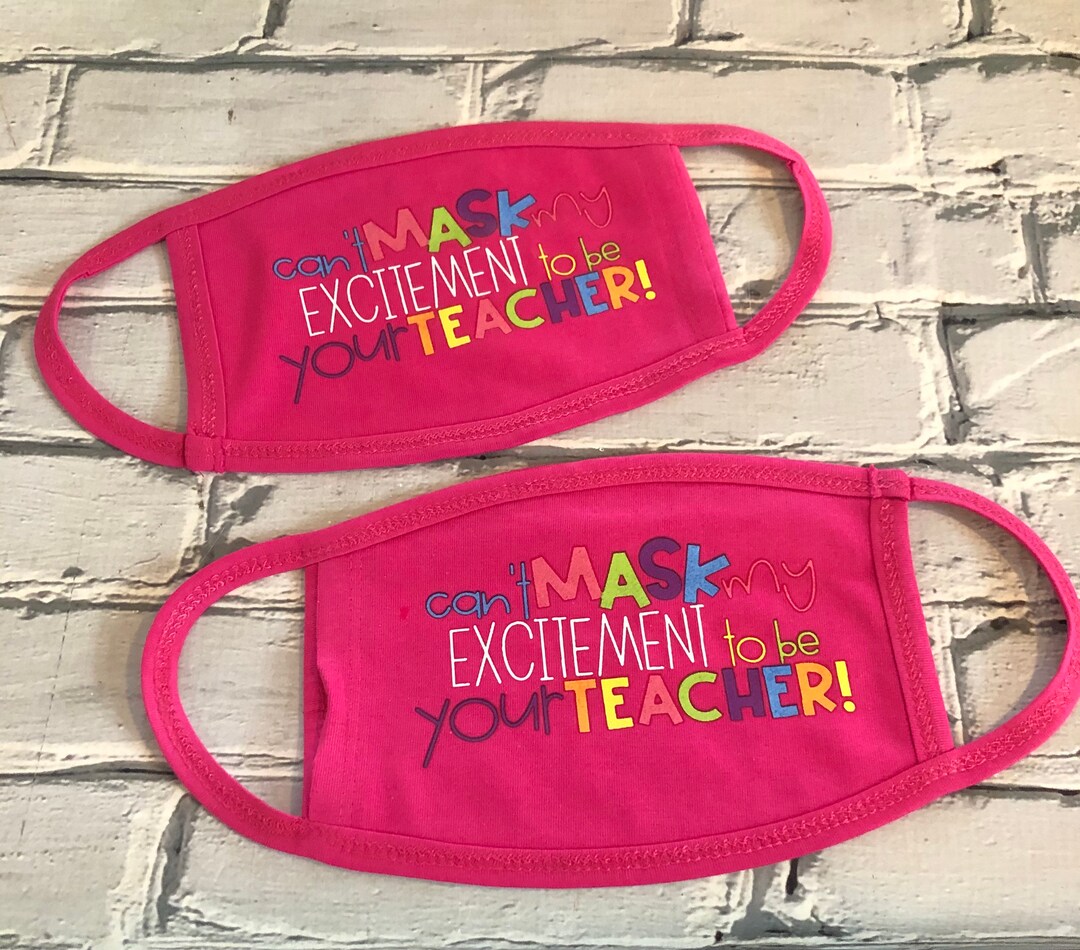 Teacher Mask Teacher Face Mask Teacher Face Cover Teacher Etsy
