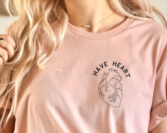 Have Heart Cardiac Corner Shirt, Cardiology ccu cvicu anatomical heart hospital nurse pa np md gift future heart rn nursing school student