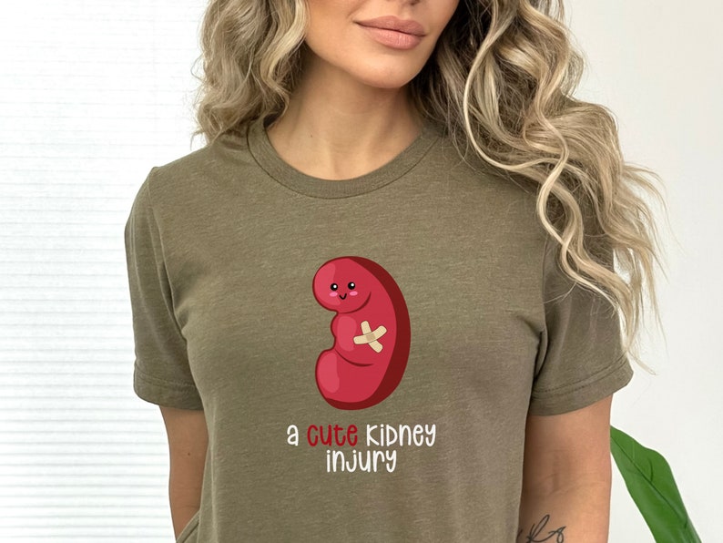 A Cute Kidney Injury Medical Shirt, Funny Medical Tee, Nurse Gift for Graduation, Nephrology Tee for Dialysis Nurse image 8