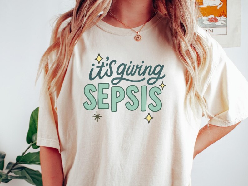 Sepsis Lettering Funny Nurse Sepsis PNG – Medical Humor Clipart (digital Download) - Etsy
