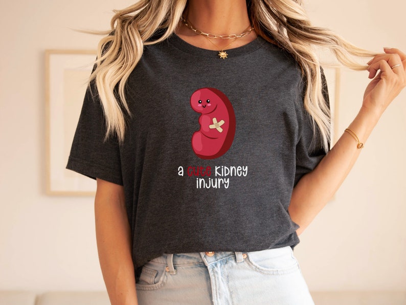 A Cute Kidney Injury Medical Shirt, Funny Medical Tee, Nurse Gift for Graduation, Nephrology Tee for Dialysis Nurse image 6