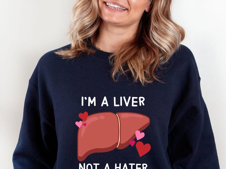 Medical Liver Hepatology Sweatshirt Doctor Nurse Anatomy Medical
