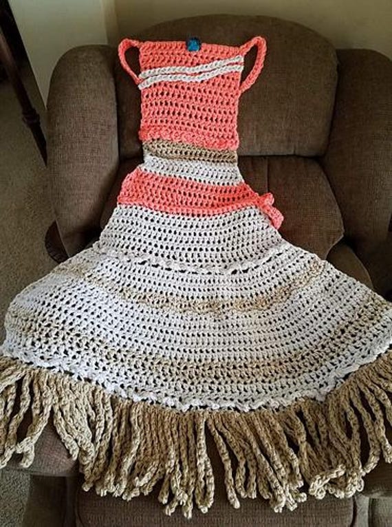 Polynesian Princess Dress Blanket Toddler & Child sizes