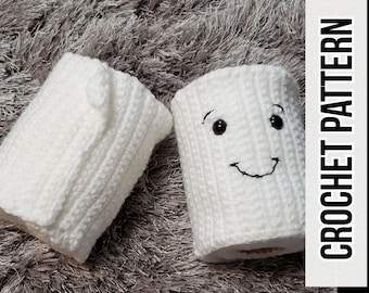 Just Roll With It Plushie PDF natychmiastowe pobranie Wzór szydełkowy, papier toaletowy, zabawna, pluszowa zabawka od Carol Hladik Designs