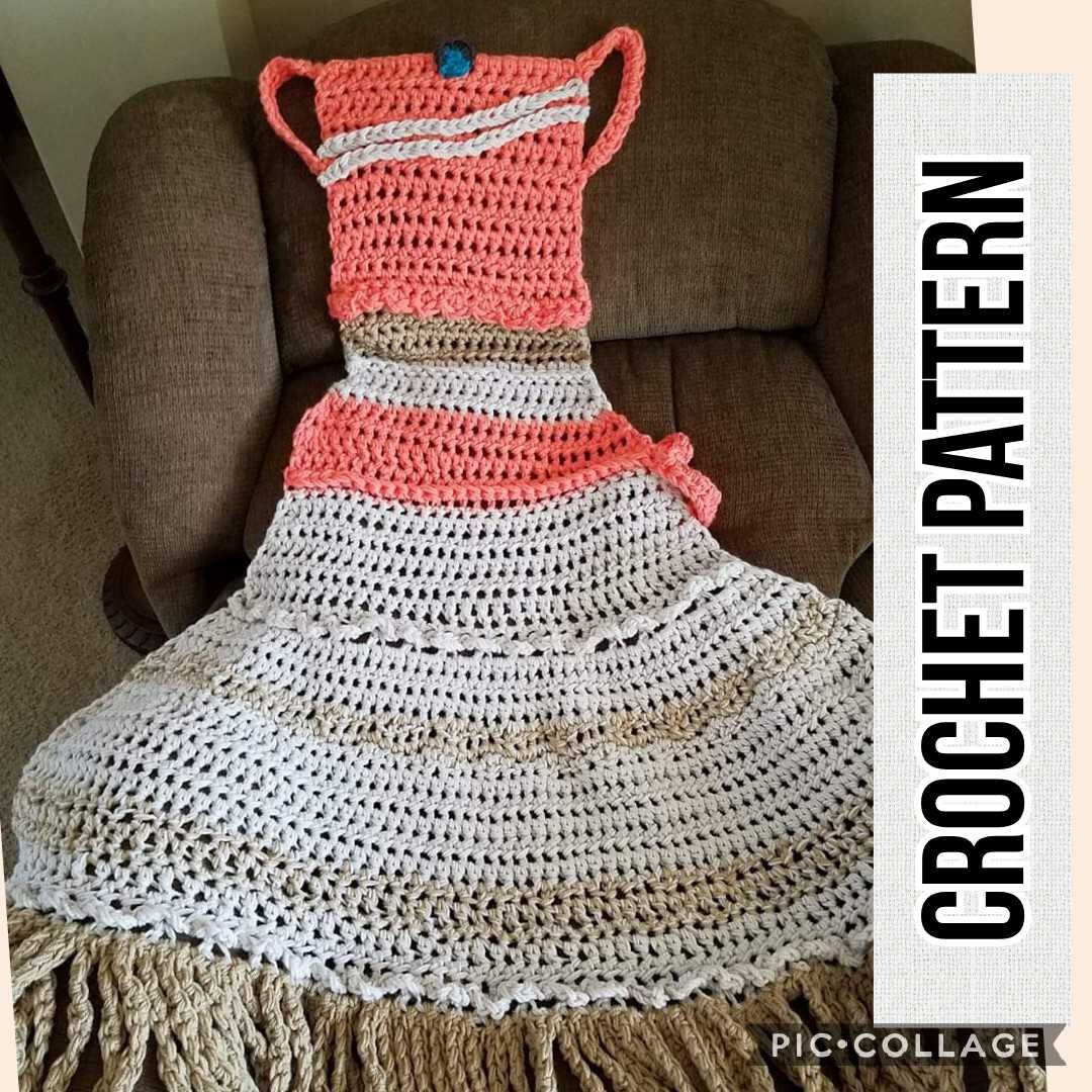 crochet princess dress blanket free pattern Polynesian PDF Toddler & Child Sizes and large adults Materials Women's Size:Euro 43 = US 11 crochet disney princess dress Sale25 Nora Chiffon Bridesmaids Dress