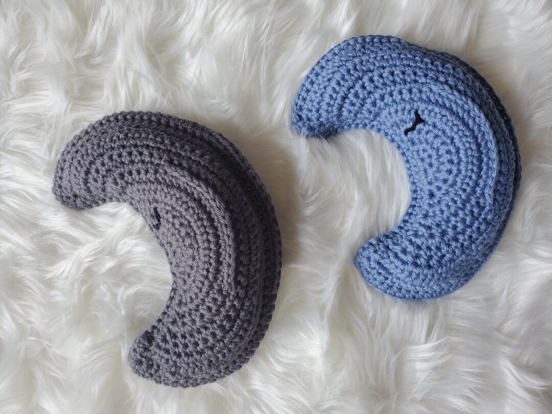 Little Moon Baby Rattle Crochet Pattern PDF Instant Download, American ...