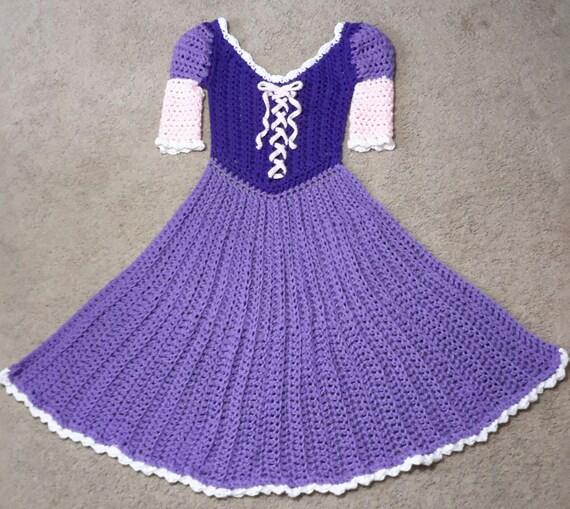 open lace back dress Free Bernat Dreamy Princess Snuggle Sack Crochet Pattern main image 1
