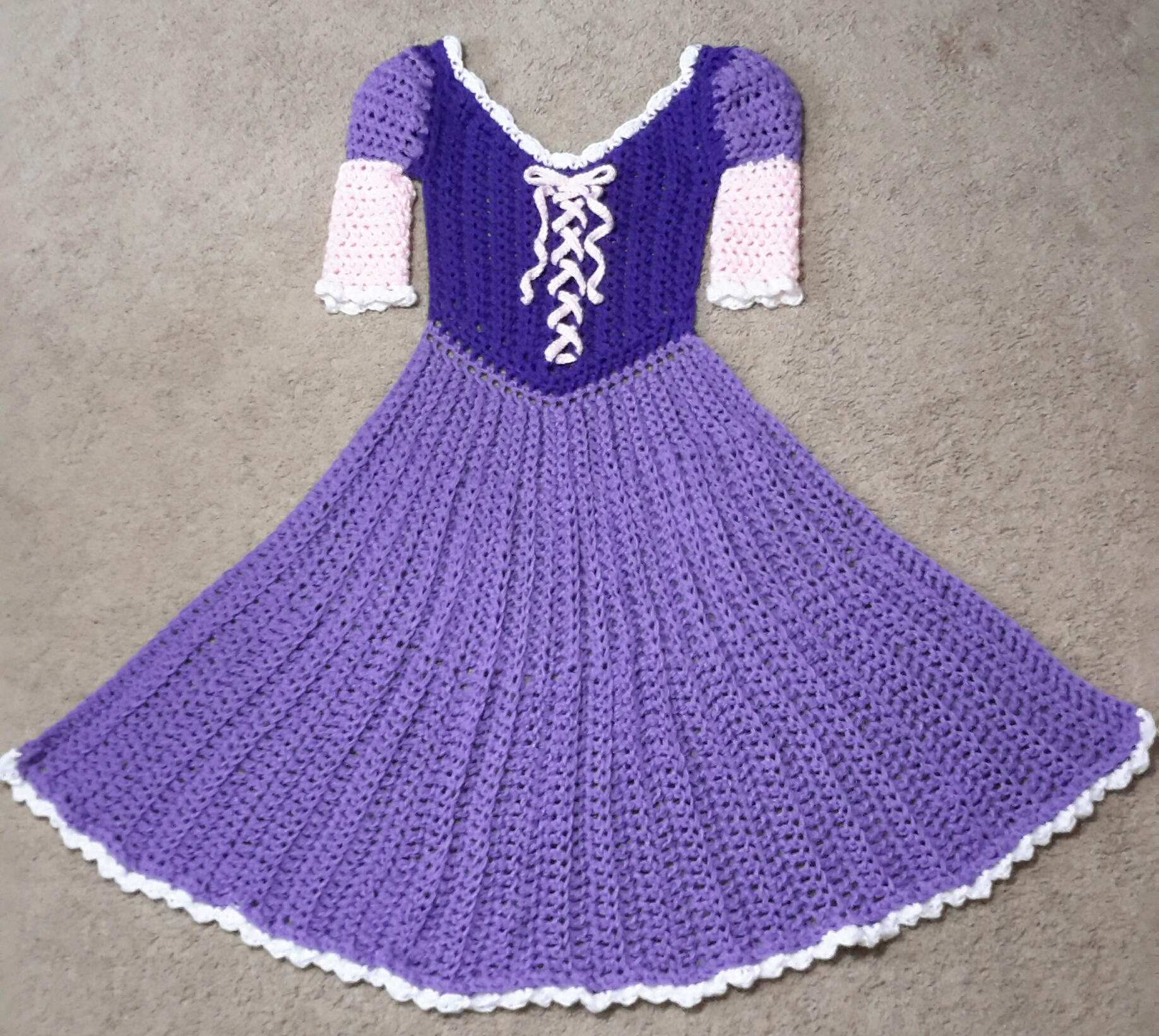 free crochet princess dress blanket patterns Elsa Crochet Princess Dress Blanket Pattern!