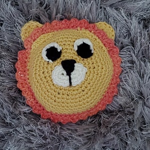 Little Lion Baby Rattle Crochet Pattern PDF Instant Download American ...