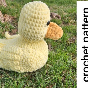 Dempsy the Duck Crochet Pattern PDF instant download