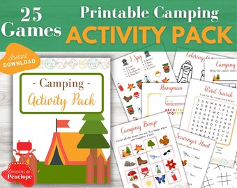 Large Road Trip Activity Pack - Ultimate Binder - Printable Fun Kids ...