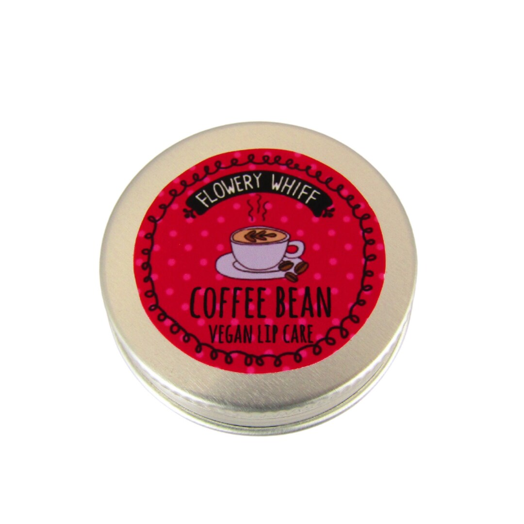 Coffee Bean Vegan Lip Balm Etsy