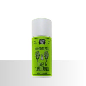 Limes & Tangerines - Natürliches Veganes Deodorant in Plastikfreien Kartonhülsen von Flowery Whiff