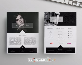 media kit template etsy