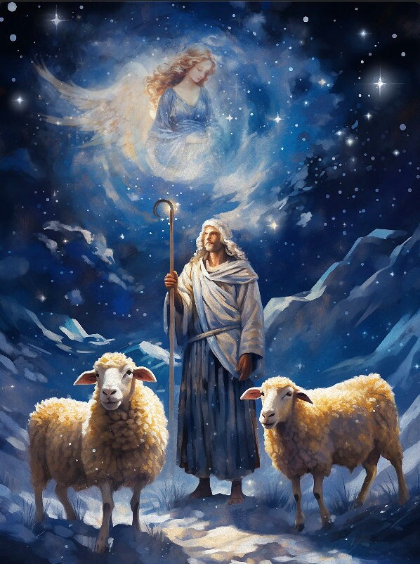 デジタルダウンロード | 羊飼いと天使のクリスマスナイトグッドティ